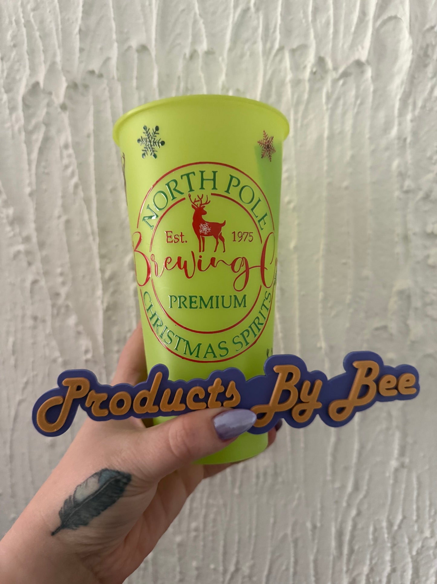 24oz Xmas Cold Cup