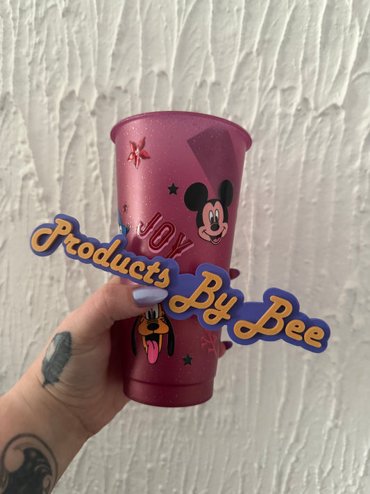 24oz Xmas Mickey Cold Cup
