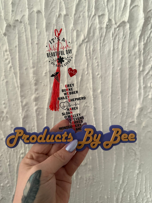 Greys Bookmark
