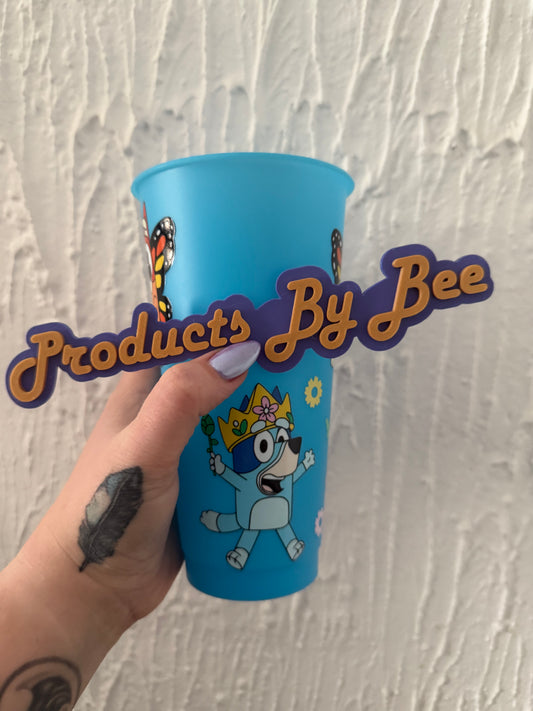 24oz Bluey Cold Cup